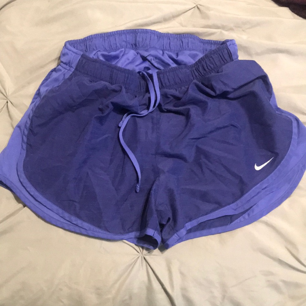 Purple Nike  Womens Dri-fit shorts